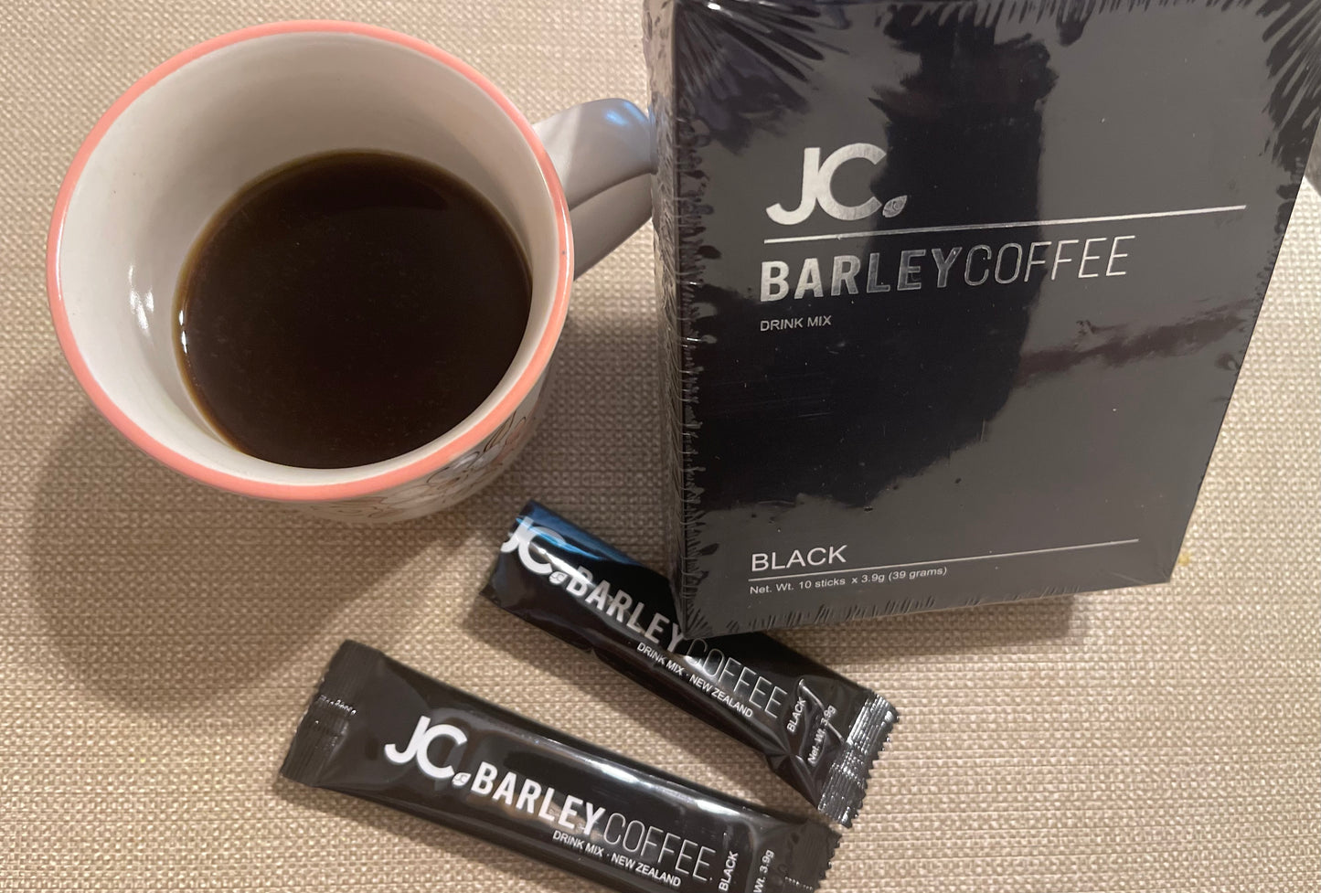 JC Barley Coffee Black
