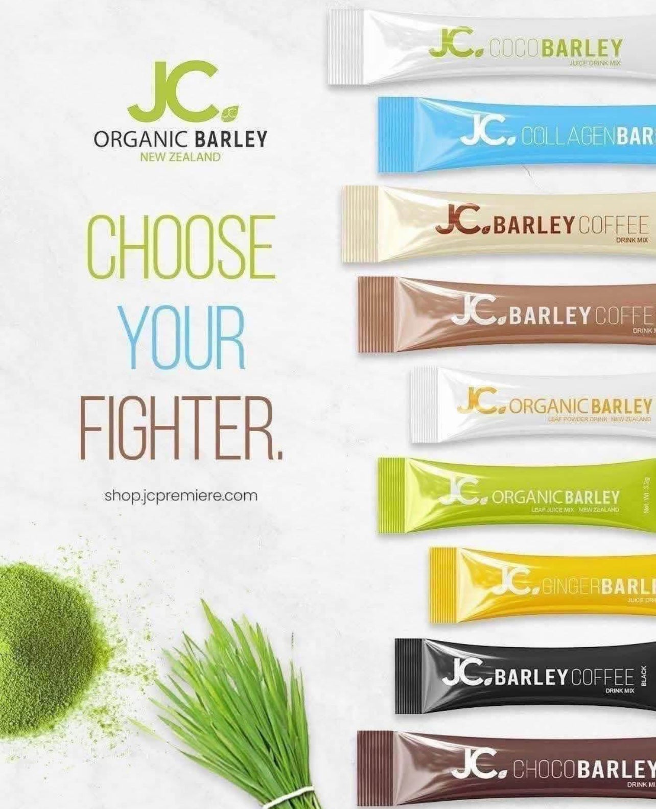 JC Organic Barley Juice 1x10 sticks