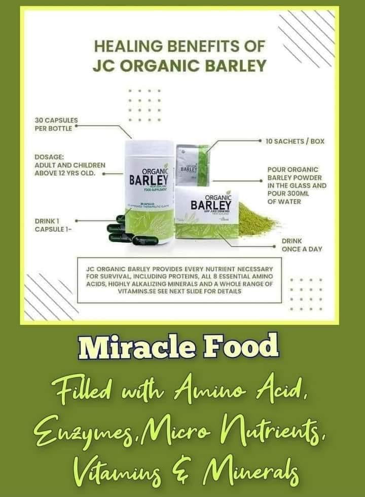 Jc Barley Organic Juice New Zealand (10 Sachet in a box)